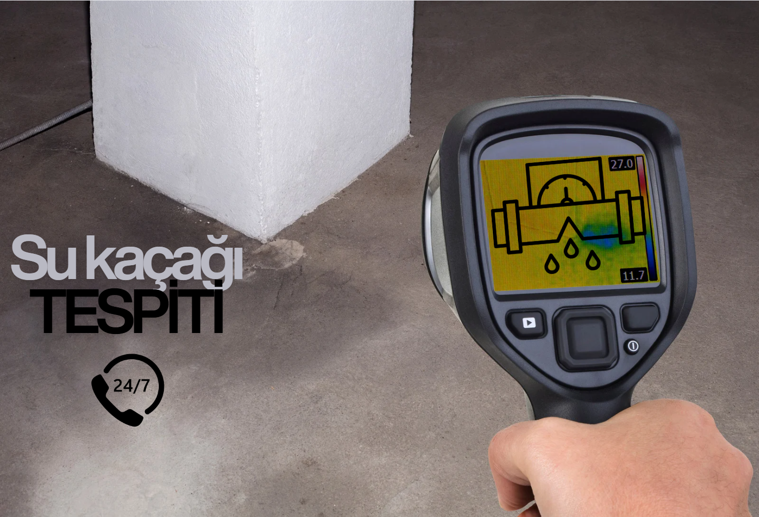 Bodrum Yalıkavak Su Kaçağı Tespiti